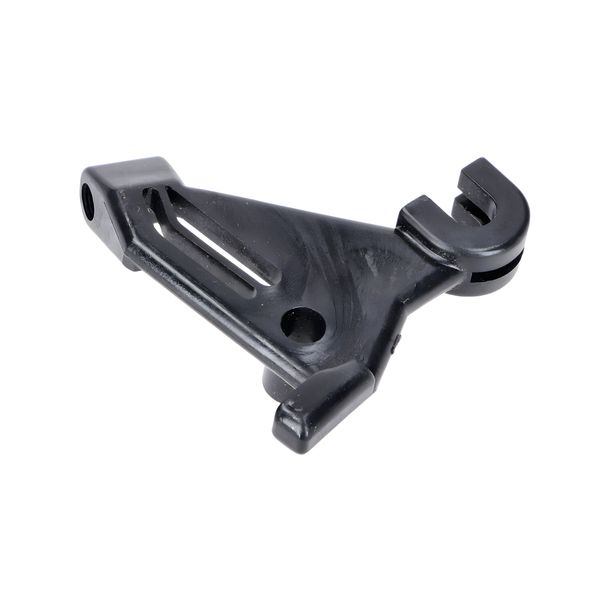 Black plastic carburetor lever for Hercules Saxonette
