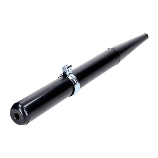 Auspuff 860mm 70mm 28mm mit Schelle für Simson Schwalbe, S 50, 51, 70, SR 80, KR 51/2