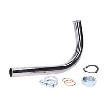 Auspuffkrümmer Set 28mm Edelstahl für Simson Schwalbe KR51/1, SR4-2, SR4-3, SR4-4, Duo4/1