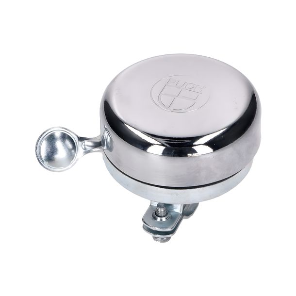 Chrome bell with Puch logo for Puch moped