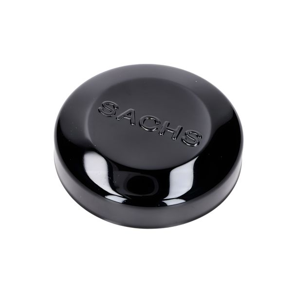 Cubierta de rueda metálica negra para ciclomotor Sachs 505