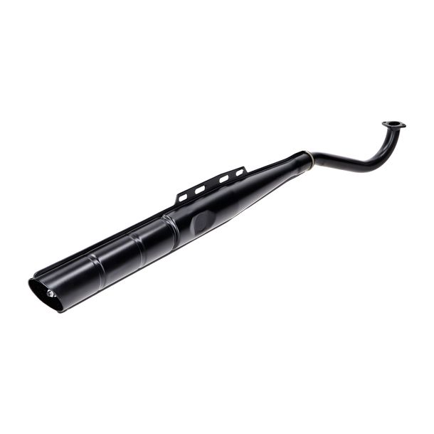 Auspuff Originaloptik schwarz 28mm für Puch Maxi N/S