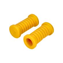 Fußrastengummi Set 22mm gelb für Simson und MZ Mopeds