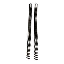 Muelles de horquilla delantera Prenafa 360 mm 21,50 mm negros para Hercules Prima 5S, SX, 6, Jogging, Optima 3, 3S