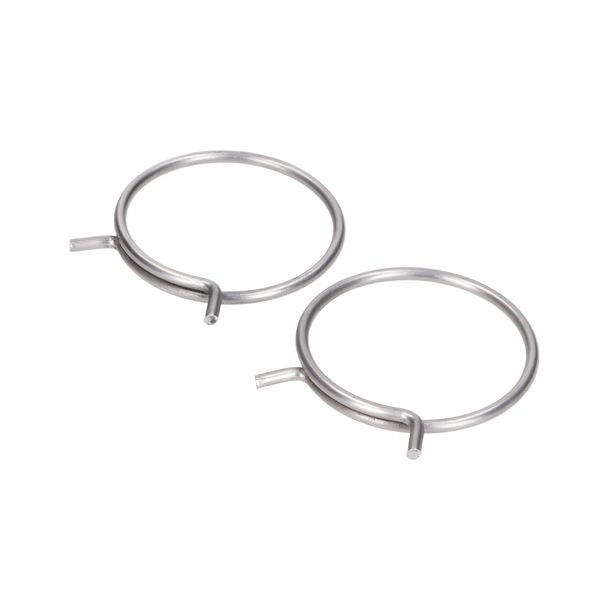 Praenafa stainless steel clamp 32-35mm for Hercules Prima, Zündapp ZD