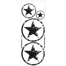 Set decorativo de pegatinas SIP Star, negro, L 1110 mm W 420 mm