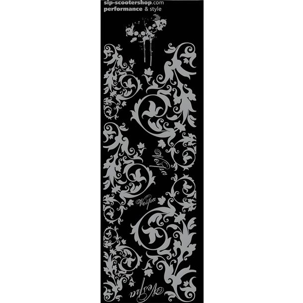 Kit de décoration autocollant SIP « Ornament I » 1170x370 mm avec crâne