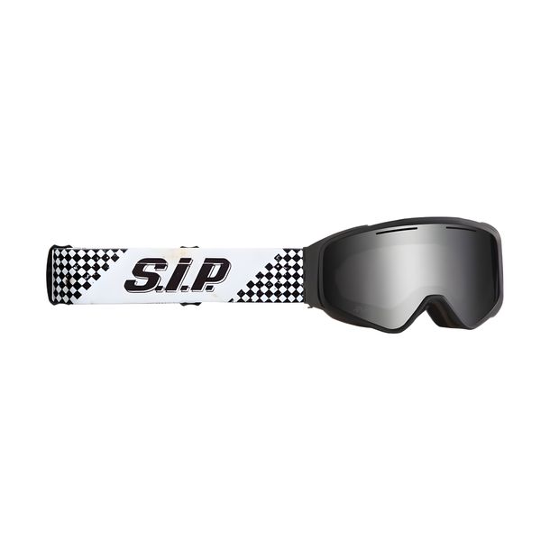 Lunettes de moto unisexes SIP by APHEX noir mat, CE EN 1836