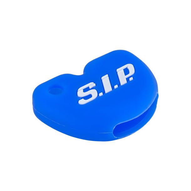 Schlüsselüberzug SIP Silikon blau L30xB40xH10mm für Vespa ET2-ET4-LX-LXV-S-Primavera-Sprint-GTS-GTS Super-GTV-GT 60-GT-GT L 50-300ccm