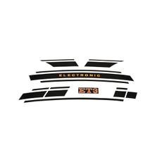 Kit d'autocollants SIP Electronic Strip pour Vespa ET 3