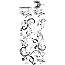 Kit de décoration autocollant SIP « Ornament II » 1170x470 mm avec crâne