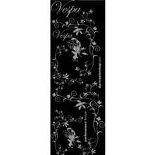 Set di decorazioni adesive SIP Flower 1150x400mm argento per Vespa