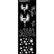 Aufkleberdekorset SIP "Stars I" 1160x360mm mit Skull
