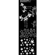 SIP “Stars I” I 1160x360mm sticker decoration set with skull