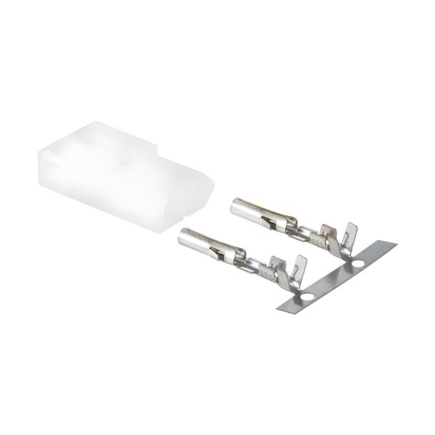 Kabelstecker SIP 2-Pin weiß OMG Benzinhahn, Tacho