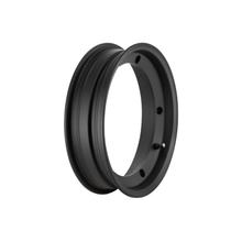 Jante tubeless noire mate SIP Legal 2.0 2,50 Ø 10 pouces pour Vespa 50-125, PV, ET3, PK, S, XL, XL2, 125 GT-TS, 150 GL, GS VS5T, Sprint, V, T4, Rally, PX, PE, Lusso, T5, Cosa, LML Star, DLX, Deluxe 2T, 4T