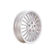 SIP Legal 3,00 Ø 12 pulgadas aluminio plateado 20 radios KBA 50336 para Vespa GTS, GTS Super, GTV, GT 60, GT, GT L 125-300ccm