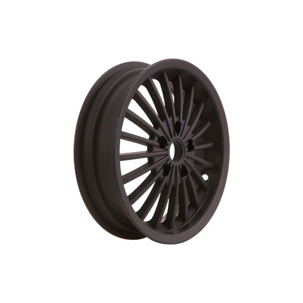 SIP Legal 3.00 Ø 12 pollici in alluminio nero opaco 20 raggi KBA 50336 per Vespa GTS, GTS Super, GTV, GT 60, GT, GT L 125-300ccm