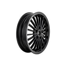 Llanta SIP Legal delantera y trasera de 3,00 Ø 12 pulgadas de aluminio negro brillante, 20 radios KBA 50336 para Vespa GTS, GTS Super, GTV, GT 60, GT, GT L 125-300 ccm