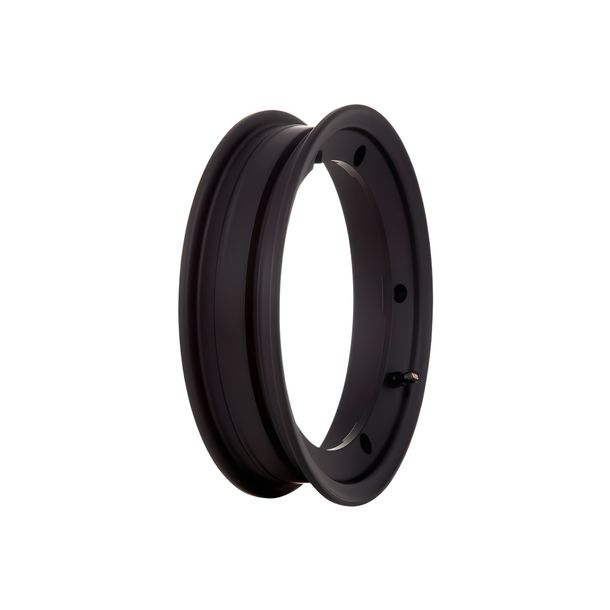 Jante noire mate SIP Legal 2,10 Ø 10 pouces KBA 51612 pour Vespa 50-125, PV, ET3, PK, S, XL, XL2, 125 GT-TS, 150 GL, GS VS5T, Sprint, V, T4, Rally, PX, PE, Lusso, T5, LML Star, DLX, Deluxe 2T, 4T