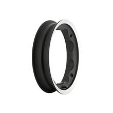 Aro Sem Câmara SIP Legal 2.10 Ø 10 Polegadas Alumínio preto fosco KBA 50164 para Lambretta 125-200ccm