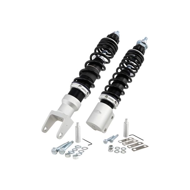 Kit ammortizzatori SIP Legal 2.0 in alluminio 240/340mm regolabile per Vespa P80-150X, P200E, PX80-200E, Lusso, 1998, MY, 2011, T5