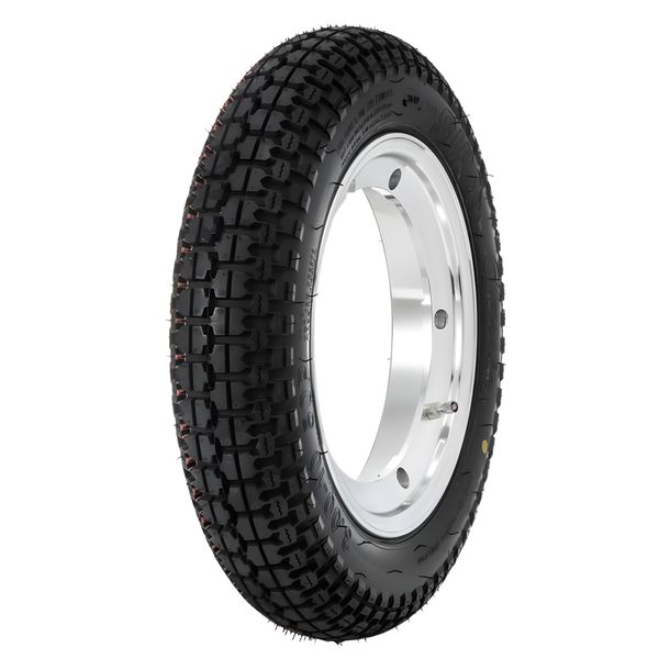 Roue complète SIP Performance Classic 3.00-10 50P TL, TT en aluminium poli Ø 10 pouces KBA 51612 pour Vespa