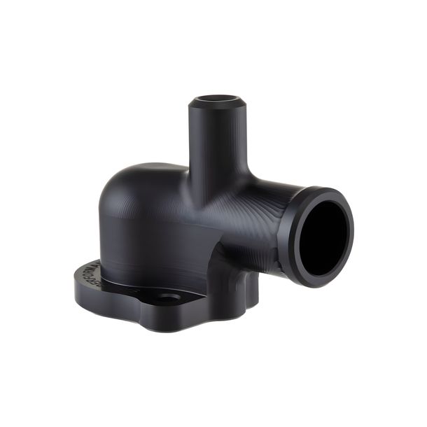 SIP Performance Aluminum CNC Thermostat Cover Black for Vespa GTS, GTS Super, GTV, GT 60 250-300cc 4T LC