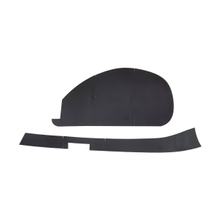 Dämmung Seitenhaube SIP Performance schwarz für Vespa PX80-200, PE, Lusso, T5 15mm