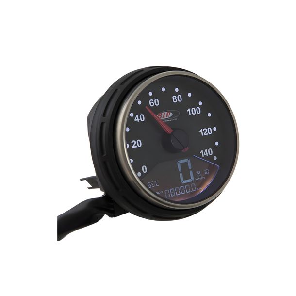 Tacómetro / Velocímetro SIP Performance 2.0 Ø 70mm Acero Inoxidable para Vespa PK50-125 S SS Automatica