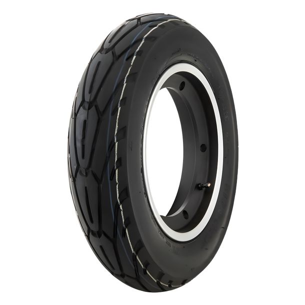 Complete wheel SIP Performance Performer 2.0 3.50-10 Aluminium zwart voor Vespa