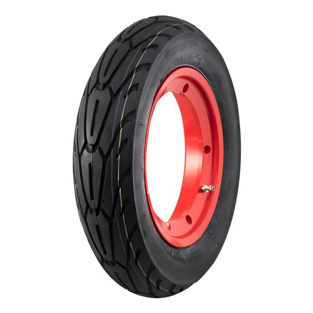 Complete wheel SIP Performance Performer 2.0 Aluminium 3.50-10 red KBA 51612 for Vespa