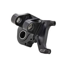Soporte de eje SIP Performance Aluminio CNC negro para Vespa GTS, GTS Super 125-300ccm 2014-2016