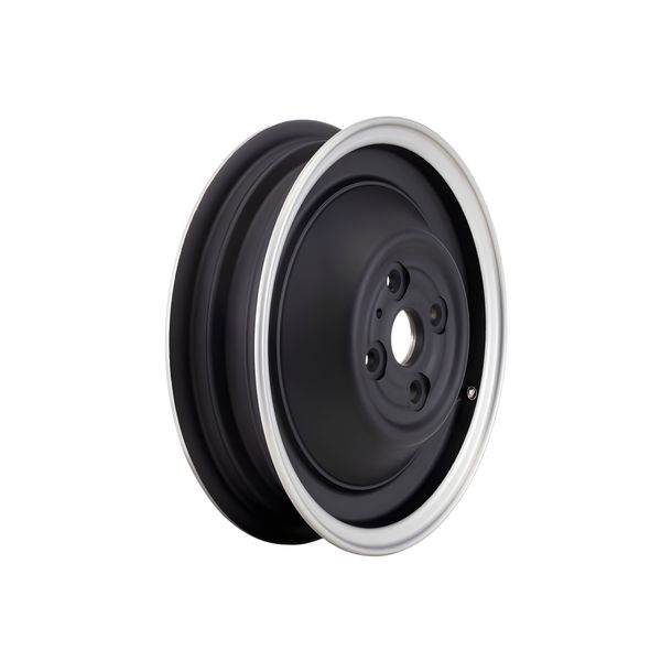 Velg Tubeless SIP Performance 2.15 Ø 10 inch zwart mat voor Vespa 50 S, SR, Sprinter, Revival, 90, 100 1°