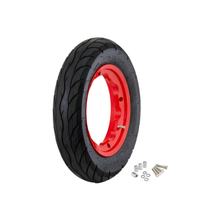Komplettrad SIP Performance 3.50-10 59P TL, TT Aluminium rot KBA 50164 für Lambretta 125-200ccm