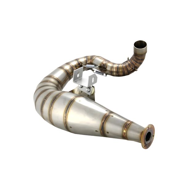 Rennauspuff SIP Performance DSE Edelstahl lefthand für Vespa 200 Rally, P200E, PX200 E, Lusso bis 1994, Cosa 1 200