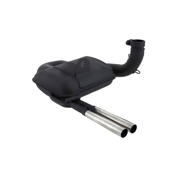 Silencioso SIP Performance ROAD 3.0 acero negro para Vespa 125 VNA, VNB, GT, GTR, Super, 150 VBA, VBB, GL, Sprint, Super, T4