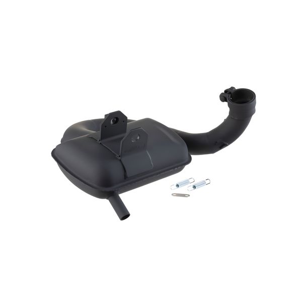 SIP Performance ROAD 3.0 Exhaust System, Steel Black, Suitable for Wide Tires, for Vespa 200 Rally, P200E, PX200 E, Lusso, 1998, MY, Cosa 200