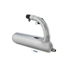 Rennauspuff SIP Performance ROAD Banane Stahl, chrom, großer Krümmer für Vespa 50, N, L, R, S, Special, SR, SS
