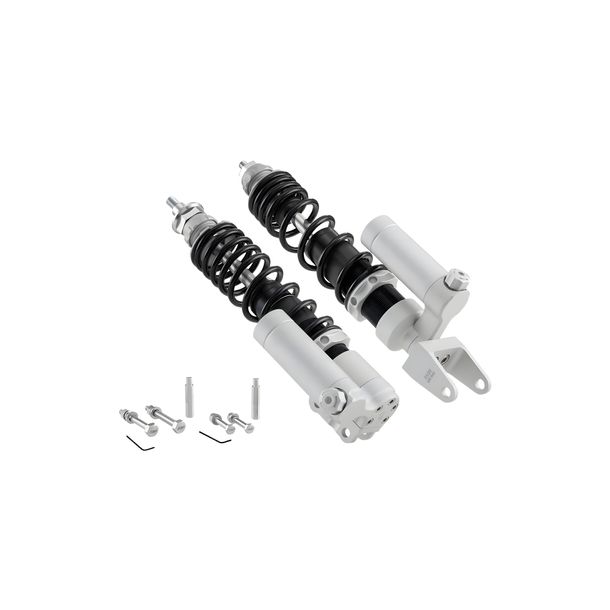 Kit ammortizzatori SIP Performance 2.0 RACE 240/340mm regolabili per Vespa P80-150X, P200E, PX80-200E, Lusso, 1998, MY, 2011, T5
