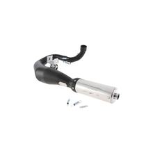 Rennauspuff SIP Performance EVO Stahl schwarz Edelstahl Dämpfer lefthand für Vespa 200 Rally, P200E, PX200 E, Lusso bis 1994, Cosa 1 200