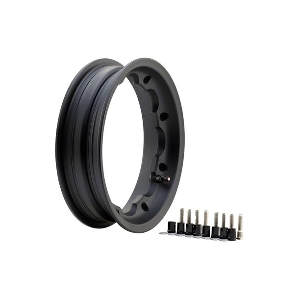 Felge SIP Performance Octopus 2.50 Ø 10 Zoll Aluminium schwarz matt für Lambretta