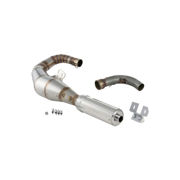 Silencioso SIP Performance Acero Inoxidable lado izquierdo para Vespa 125 GT, GTR, TS, 150 GL, Sprint, V, PX80-150, PE, Lusso, Cosa 1
