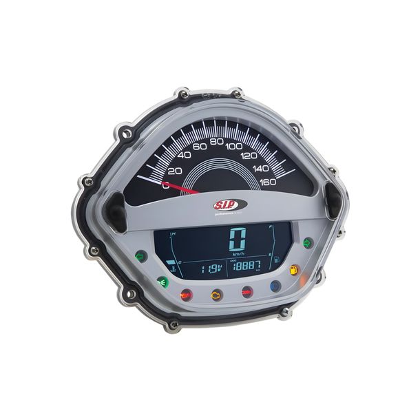 Compte-tours / Tachymètre SIP Performance 160 km/h 16.000 tr/min pour Vespa GTS