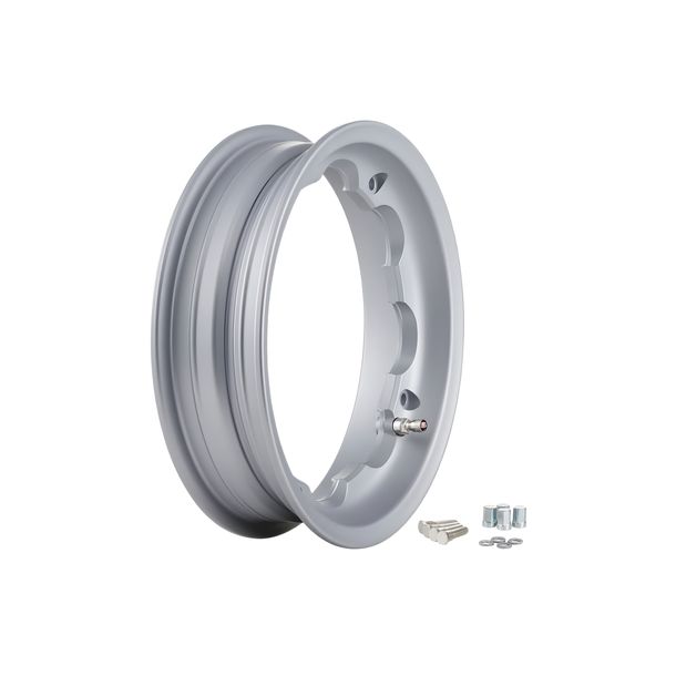 Felge Schlauchlos Breitreifen SIP Performance 2.50 Ø 10 Zoll Aluminium silber für Lambretta