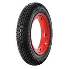 Roue complète SIP Performance Classic 3.00-10 aluminium rouge Ø 10 pouces KBA 51612 pour Vespa
