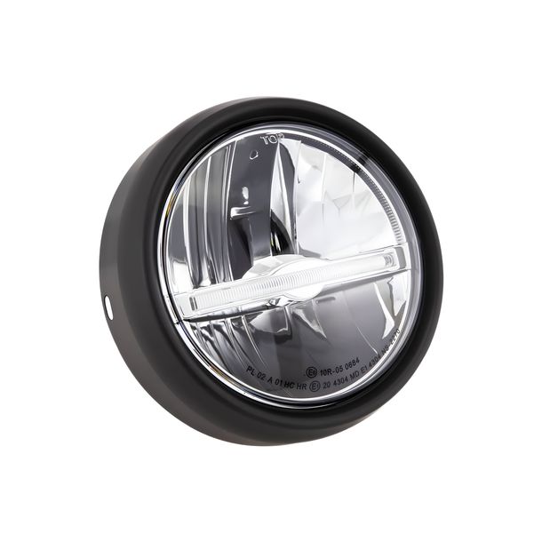 Scheinwerfer SIP Performance LED rund Ø 130mm für Vespa 125 GTR, TS, 150 SprintV, 180-200 Rally
