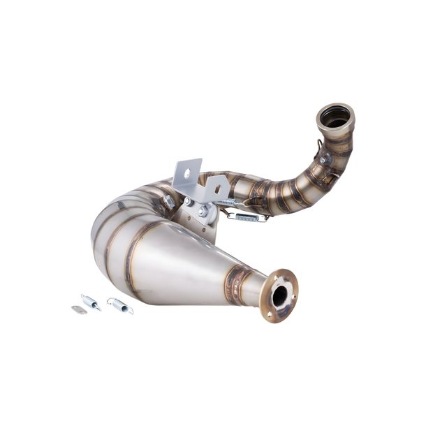 Rennauspuff SIP Performance R2 Edelstahl ohne Endschalldämpfer für Vespa 200 Rally, P200E, PX200 E, Lusso bis 1994, Cosa 1 200