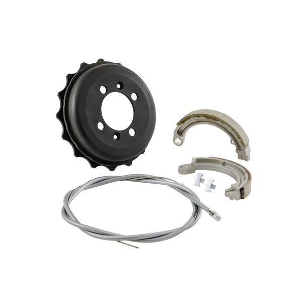 SIP Performance front brake kit Ø 125 mm for Vespa 125 V1-15, V30-33, VU, VM, VN, Hoffmann, VNB, ACMA, 150 VL, VB, VBA, VBB
