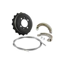 Kit de frein avant SIP Performance Ø 125 mm pour Vespa 125 V1-15, V30-33, VU, VM, VN, Hoffmann, VNB, ACMA, 150 VL, VB, VBA, VBB